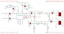 TDA7262 stereo 20 watts audio amplifier circuit design