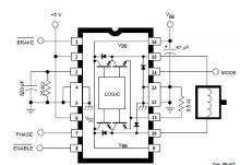 DC servo motor circuit design using A3952S motor driver