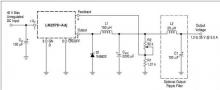 LM2576 simple lab power supply circuit diagram electronic project