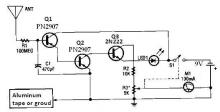 Ion detector circuit diagram electronic project