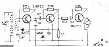 Radio receiver circuit for long and medium wave