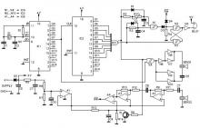 Ultrasonic parking sonar circuit design project