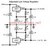 LM317 and LM337 dual variable power supply circuit design electronic project